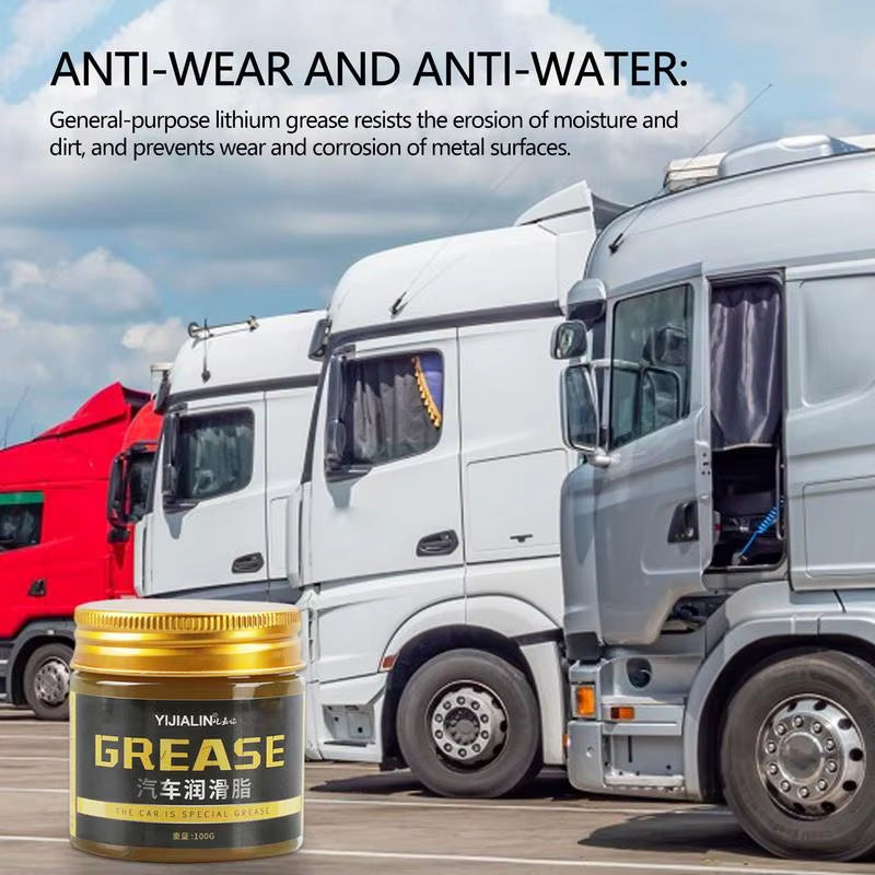 Car Wheel Bearing Grease 100G High Low Temperature Wear-Resistant Lubricant Mechanical Gears Auto Hub Bearings Lubricating Oil