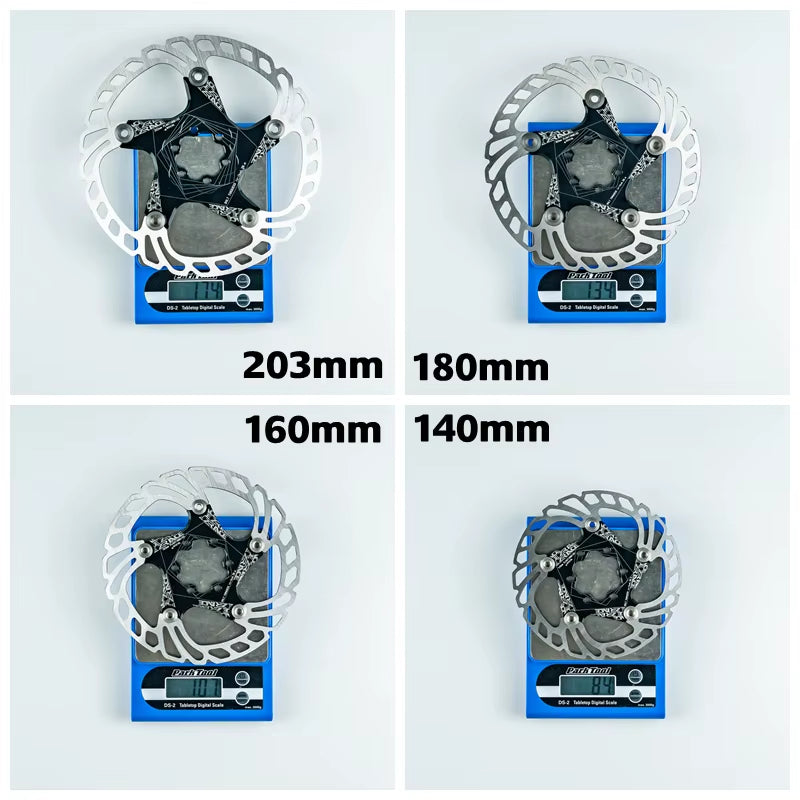 Bike Brake Rotor Strong Heat Dissipation Floating Rotor 160Mm 180Mm 203Mm MTB Disc Brake