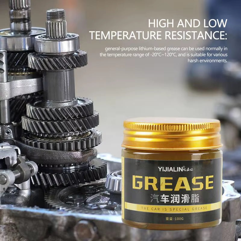 Car Wheel Bearing Grease 100G High Low Temperature Wear-Resistant Lubricant Mechanical Gears Auto Hub Bearings Lubricating Oil