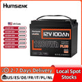 Lifepo4 Lithium Battery 12V 100AH MAX with 100A BMS Protect Portable for Vans, RV, Golf Cart, Touring Car, Marine, Etc